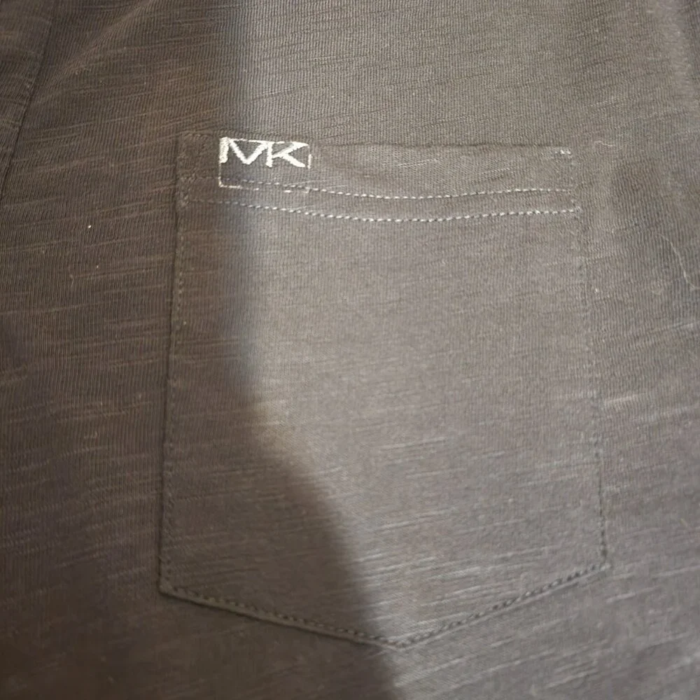 Michael Kors Men's Polo Pocketed with Embroidered Logo NWOT Black Med - Picture 3 of 7
